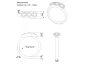 white gold diamond trilogy rings MW55 CAD