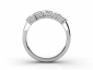 multi stone diamond rings MP58 through finger view 