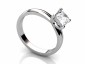 Solitaire Rings SWP47 profile view 
