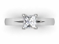 Solitaire Rings SWP47 birds eye view