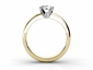 Diamond ring SYF01 through ring view 