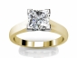 yellow gold diamond rings SYP32 raised view