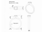 Diamond ring SYR14 CAD view 