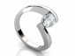 Engagement rings SPAF02 profile view
