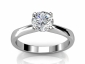 engagement ring SPAR65 raised view  