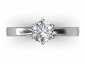 engagment ring SPAR69  birds eye view