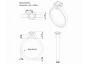 Diamond ring SPR31 engagement CAD view 