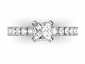 Engagement ring SAPA36 birds eye view
