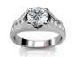 Diamond ring SAP29 raised view 