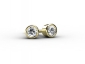 Yellow Gold ERBY01 earrings image 
