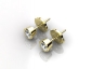  Yellow Gold 0.65ct ERBY04 studs second view